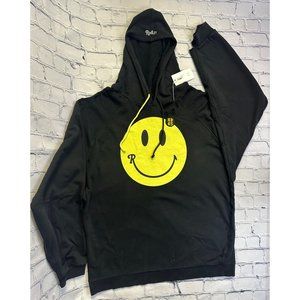 Raf Simons/ Smiley 2022 50th anniversary oversized hoodie with smiley print